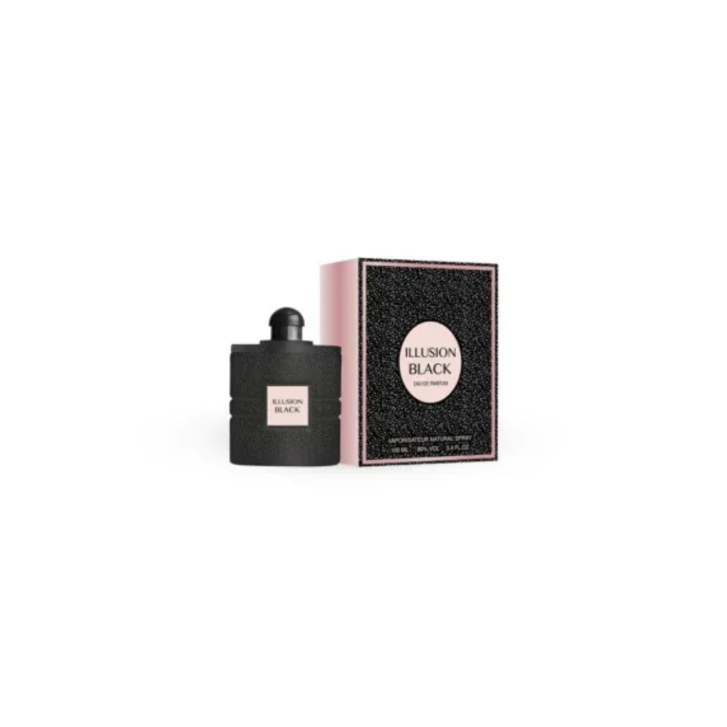 Illusion Black 100ML, Inspirat din Black Opium Yves Saint Laurent - CasaDeParfumuri