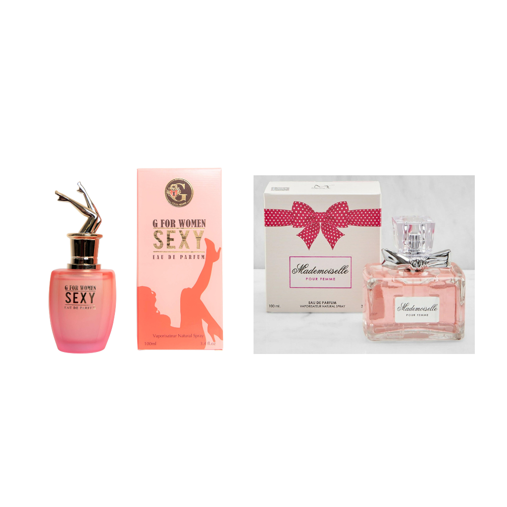 Set 2 Parfumuri pentru Femei 100ML, G for Women + Mademoiselle - CasaDeParfumuri