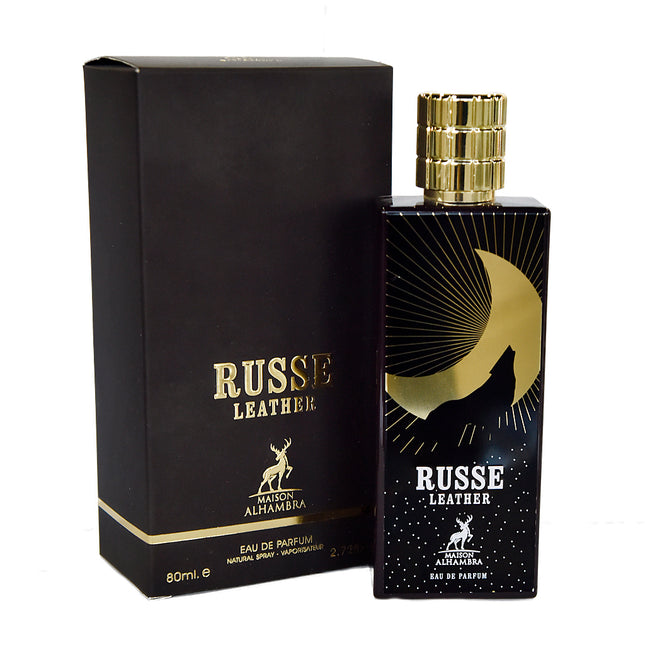 Russe Leather de la Alhambra – Apa de Parfum pentru Barbati 80 ml