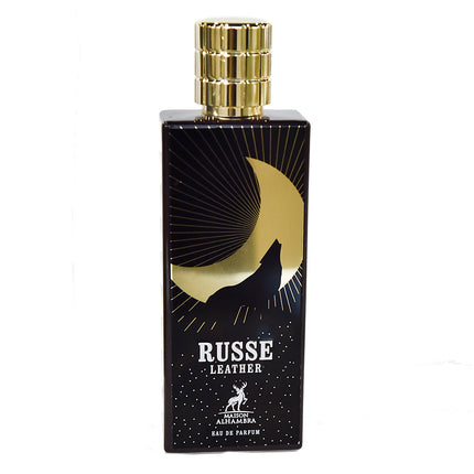 Set 2 Parfumuri Arabesti(1 Barbatesc + 1 de Dama) 80 ML si 100 ML, Russe Leather + Queenstown