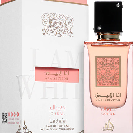 Ana Abiyedh Coral de la Lattafa - Apa de Parfum Dama 60ml