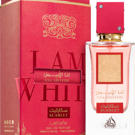 Ana Abiyedh Scarlet de la Lattafa - Apa de Parfum Dama 60ml
