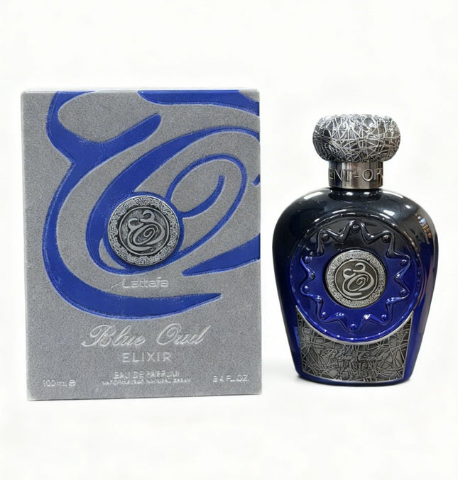 Opulent Blue Oud Elixir Lattafa - Apa de Parfum pentru Barbati 100ml