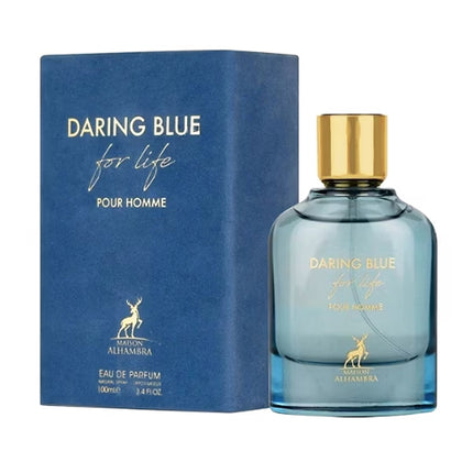 Daring Blue For Life Pour Homme de la Maison Alhambra -Apa de Parfum pentru Barbati 100ml
