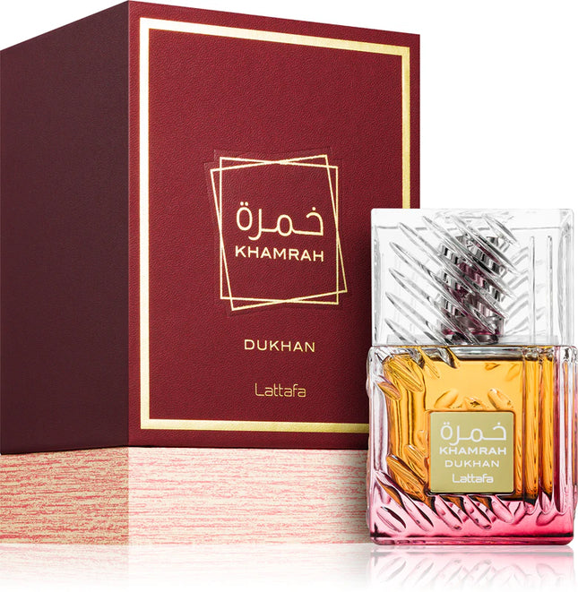 Khamrah Dukhan de la Lattafa - Apa de Parfum Unisex 100ml