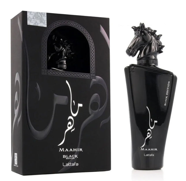 Maahir Black Edition de la Lattafa - Apa de Parfum pentru Barbati 100ml