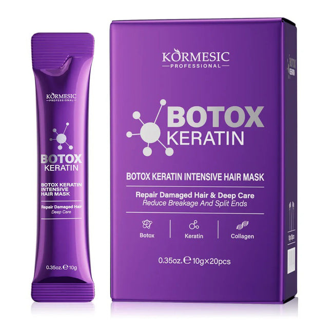 KORMESIC PROFESSIONAL – BOTOX KERATIN Tratament Intensiv pentru Păr 20×10g