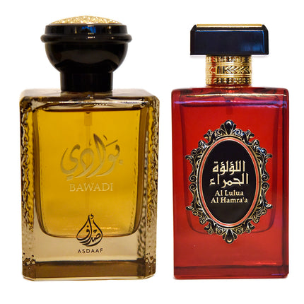 Set 2 Parfumuri Dama Arabesti 100ML, Bawadi + Al Lulu Al Hamra