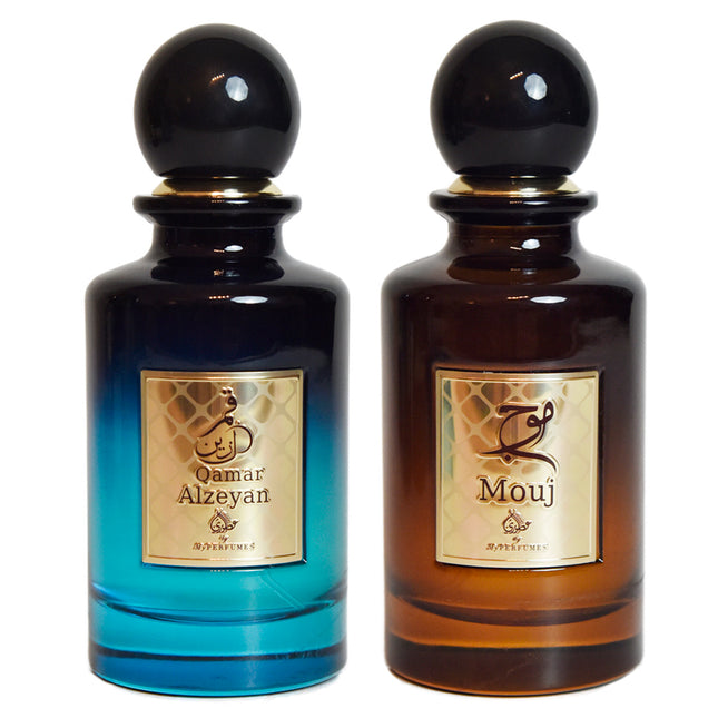 Set 2 Parfumuri Barbati Arabesti 100ML, Qamar Alzeyan + Mouj
