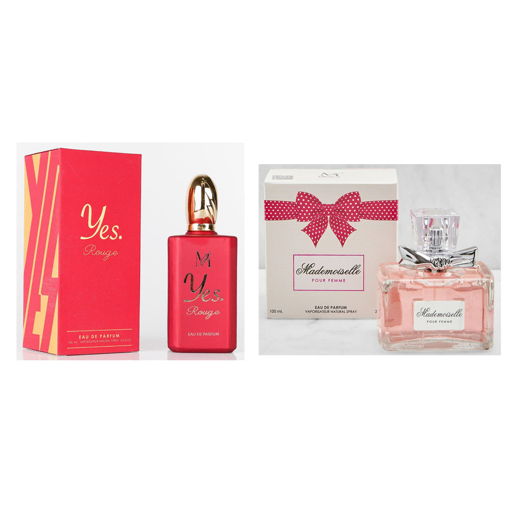 Set 2 Parfumuri pentru Femei 100ML, Mademoiselle + Yes Rouge