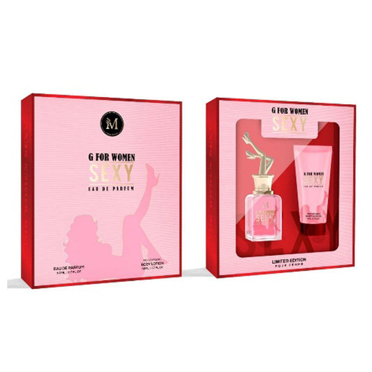 Set G for Women Sexy Parfum 50 ml+ Lotiune de corp 50 ml