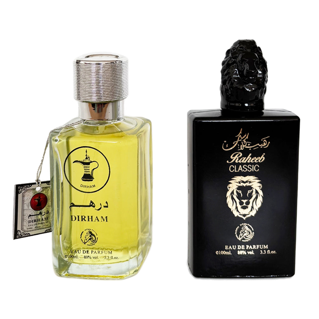 Set 2 Parfumuri Barbati Arabesti 100ML, Raheeb Classic +Dirham