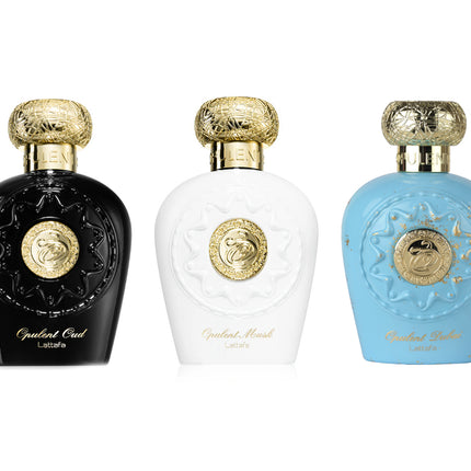 Set 3 Parfumuri pentru Barbati Arabesti 100ML, Opulent Oud + Opulent Musk + Opulent Dubai