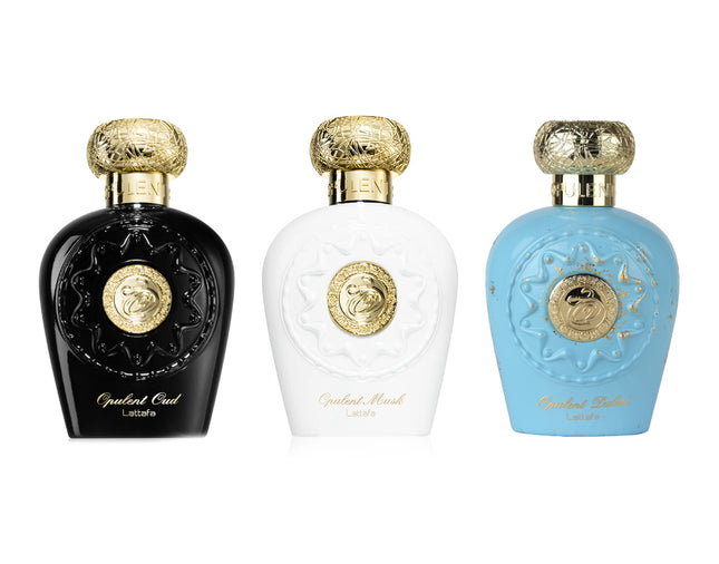 Set 3 Parfumuri pentru Barbati Arabesti 100ML, Opulent Oud + Opulent Musk + Opulent Dubai