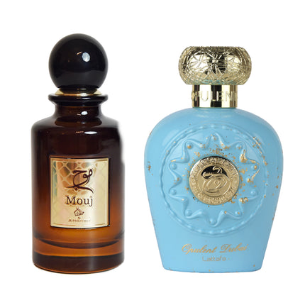 Set 2 Parfumuri Arabesti 100ML de barbati, Opulent Dubai de la Lattafa + Mouj de la My Perfumes