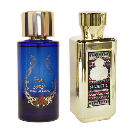 Set 2 parfumuri de Barbati, Rehat Al Zahoor de la Risala + Majestic de la Myperfumes la 100 ml