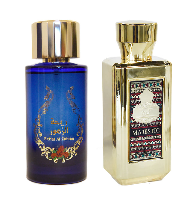 Set 2 parfumuri de Barbati, Rehat Al Zahoor de la Risala + Majestic de la Myperfumes la 100 ml