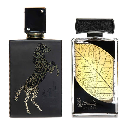 Set de LUX pentru Femei de la Lattafa: Lail Maleki si Najdia la 100 ml fiecare