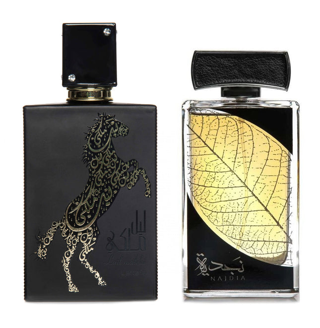 Set de LUX pentru Femei de la Lattafa: Lail Maleki si Najdia la 100 ml fiecare