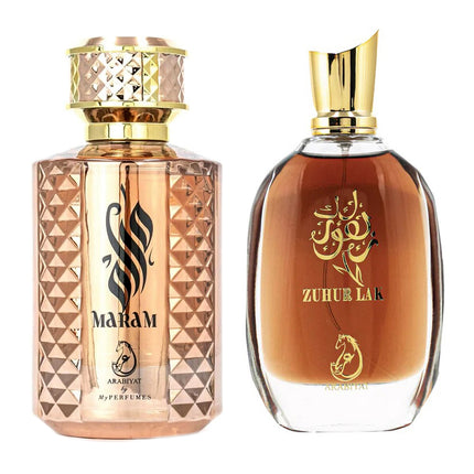 Set 2 Parfumuri Dama Arabesti 100ML, Maram + Zuhur Lak
