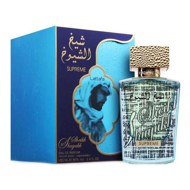 Sheikh Al Shuyukh Supreme de la Lattafa - Apa de Parfum pentru Barbati 100ml